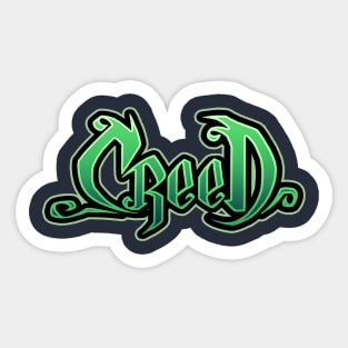 CreeD Logo + Artwork Sticker